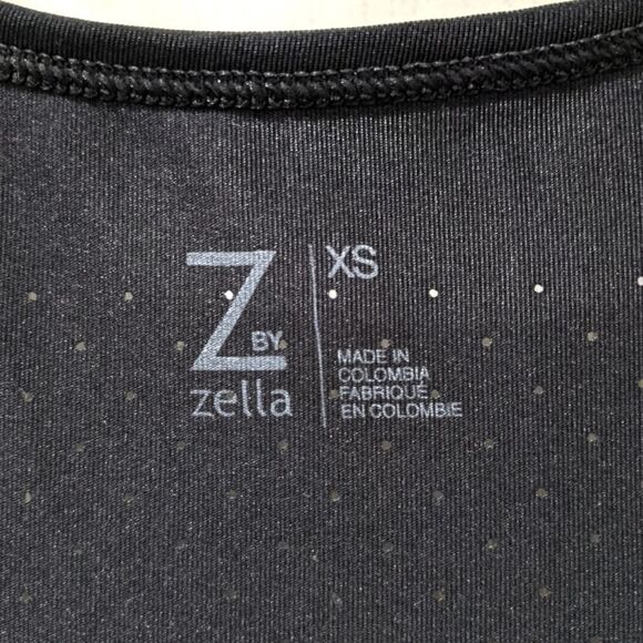 Z by Zella Grey Active Racerback Tank sz XS - Picture 5 of 8